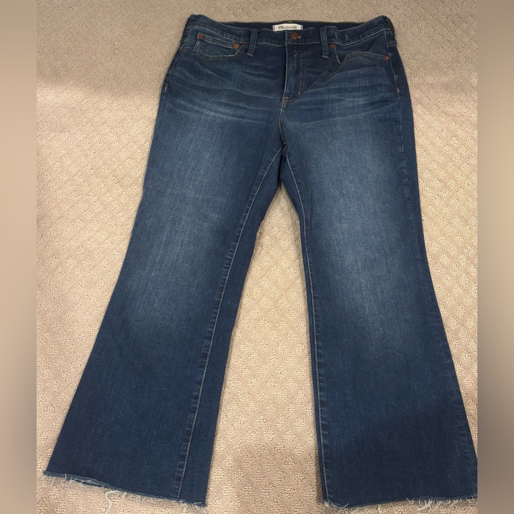 Madewell women’s cali Demi boot jeans size 31 - Picture 2 of 5